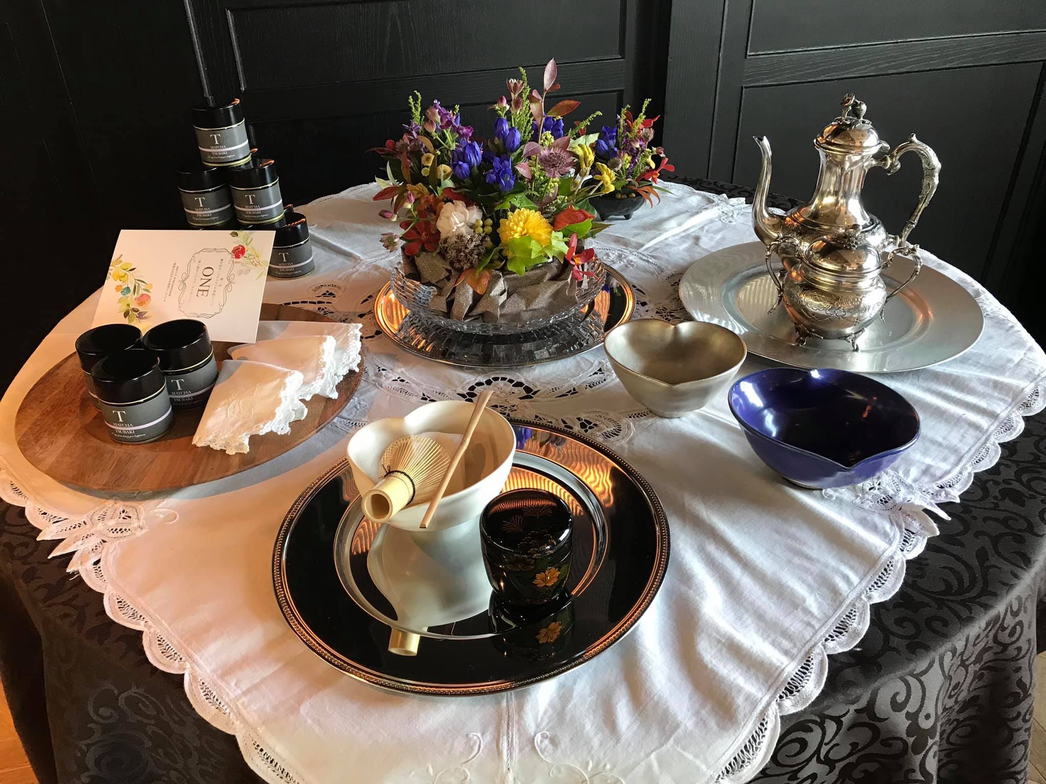 テーブル スタイル 茶道